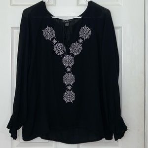 Black blouse